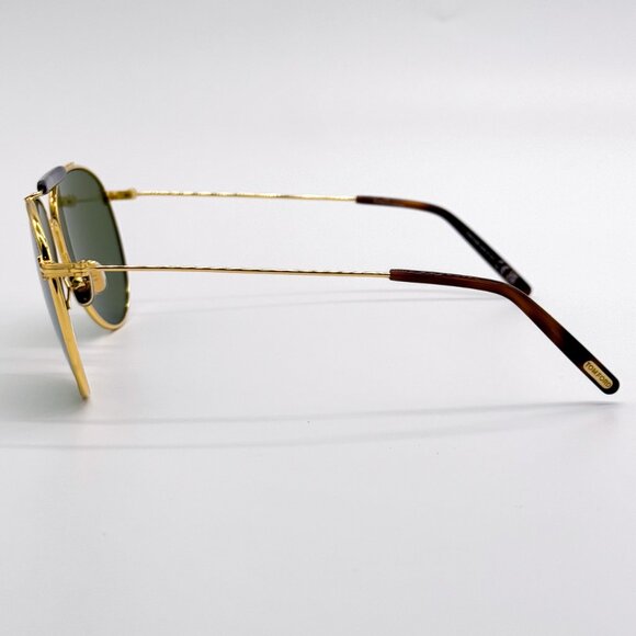 NEW TOM FORD RAPHAEL-02 TF995 30N MEN SUNGLASSES FT0995/S GOLD/GREEN - Picture 5 of 9